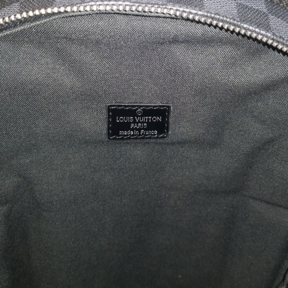 Michael in Damier Graphite Canvas Bookbag - Picture 2 of 3